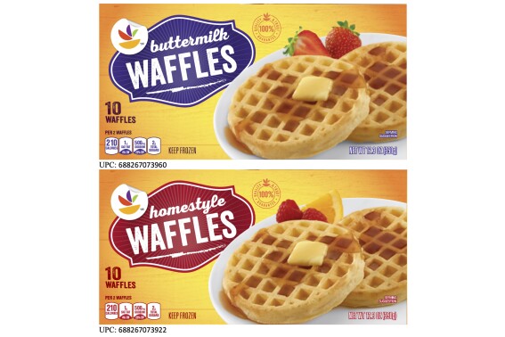 More frozen waffles and pancakes recalled over possible listeria contamination