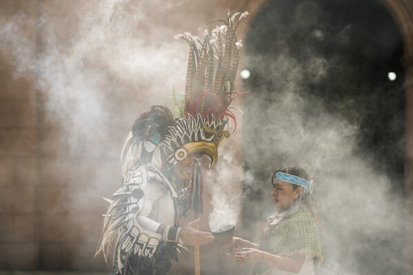 Prayerful, playful, mystical: Some of AP’s most compelling religion photos of 2024.